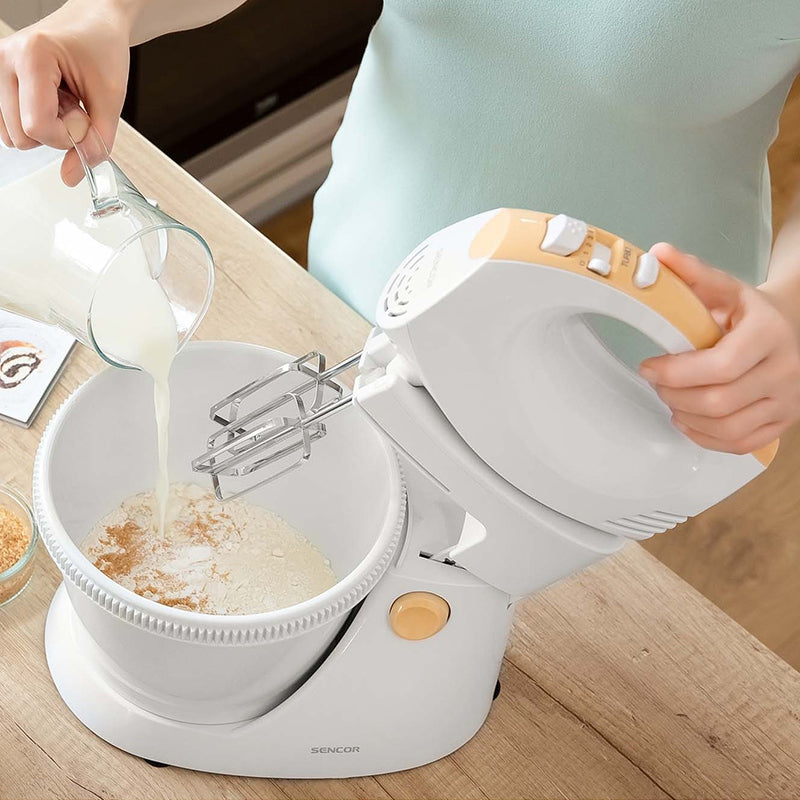 Mixer cu Bol Rotativ 5 Viteze Sencor