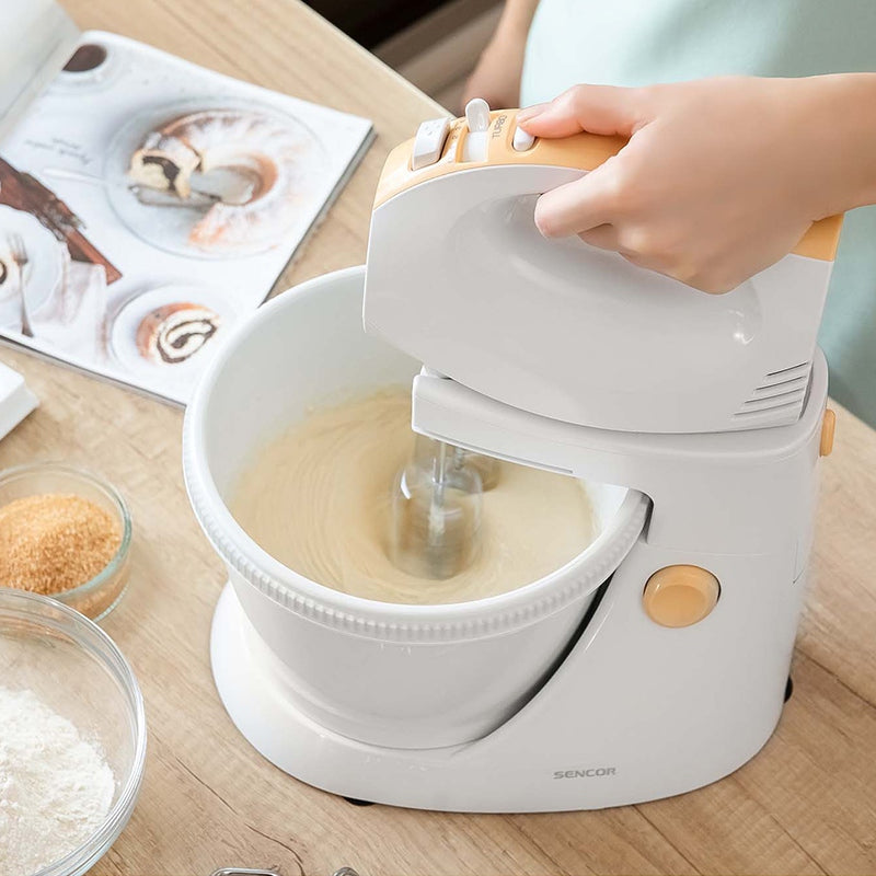 Mixer cu Bol Rotativ 5 Viteze Sencor