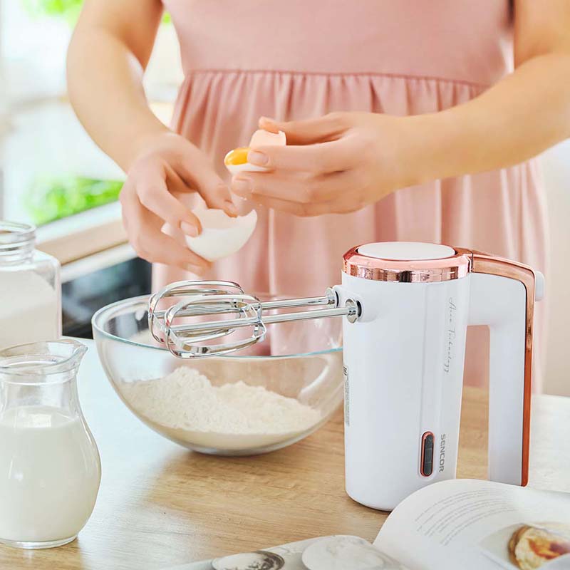 Mixer de Mana Cordless 3 Viteze Sencor cu DAB+, baterie reincarcabila si USB