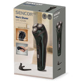 Aparat de Ras Rotativ Sencor Sms 4210bk cu DAB+ si baterie 700 mAh
