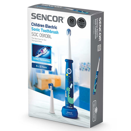 Periuta Electrica Sonica Copii Albastra Senco