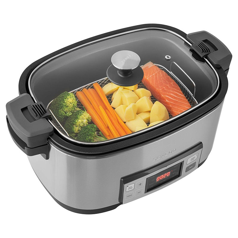 Slow Cooker 6l Sencor cu DAB+