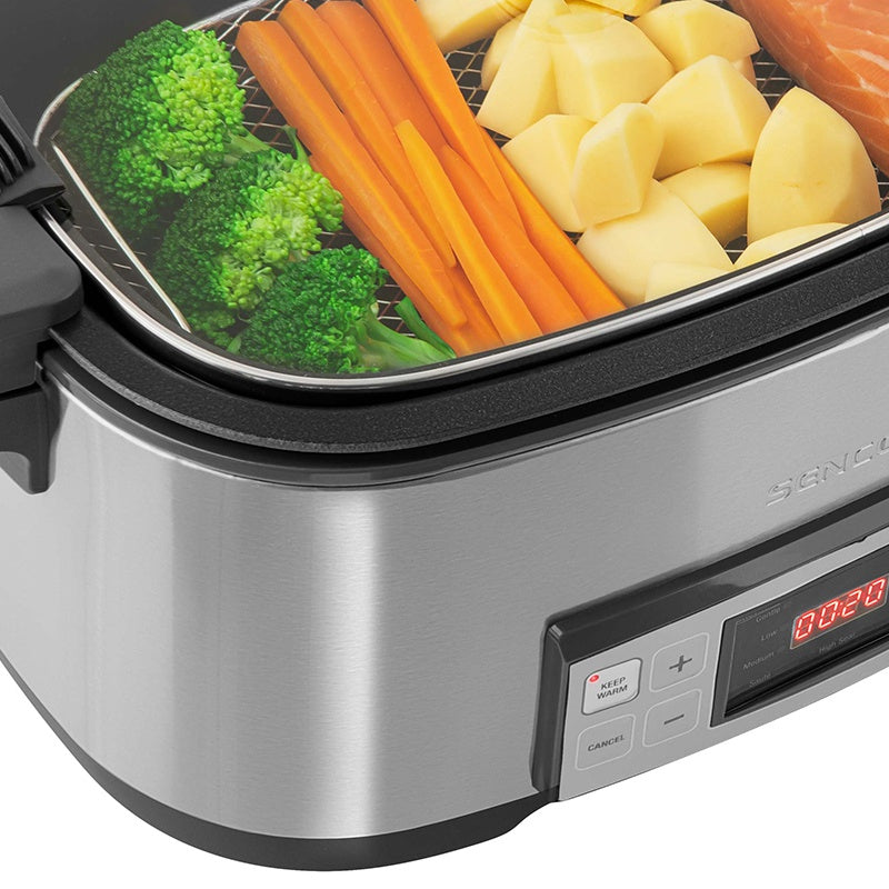 Slow Cooker 6l Sencor cu DAB+