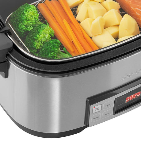 Slow Cooker 6l Sencor cu DAB+