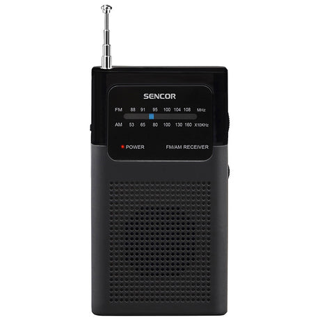 Mini Radio Portabil Negru Sencor