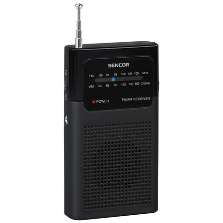 Mini Radio Portabil Negru Sencor