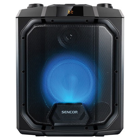 Boxa Portabila Party Sencor cu Bluetooth, radio FM, afisaj LED si baterie 4000 mAh