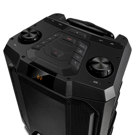 Boxa Portabila Party Sencor cu Bluetooth, radio FM, afisaj LED si baterie 4000 mAh