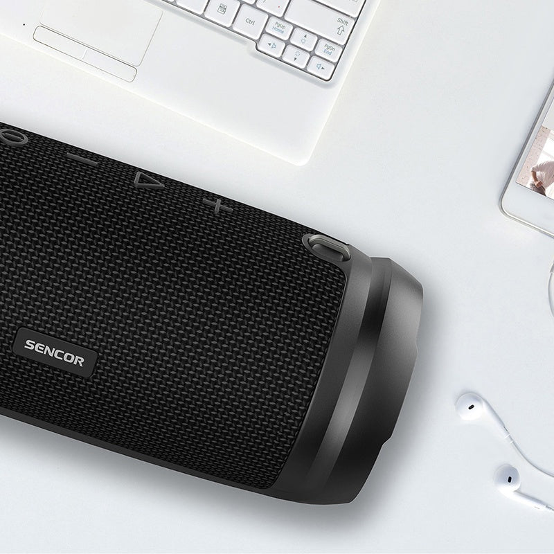 Boxa Portabila Sirius Maxi Ipx6 Sencor cu Bluetooth, baterie 000 mAh, AUX si USB