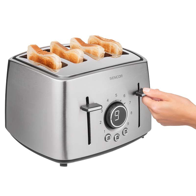 Toaster 4 Felii Sencor cu DAB+