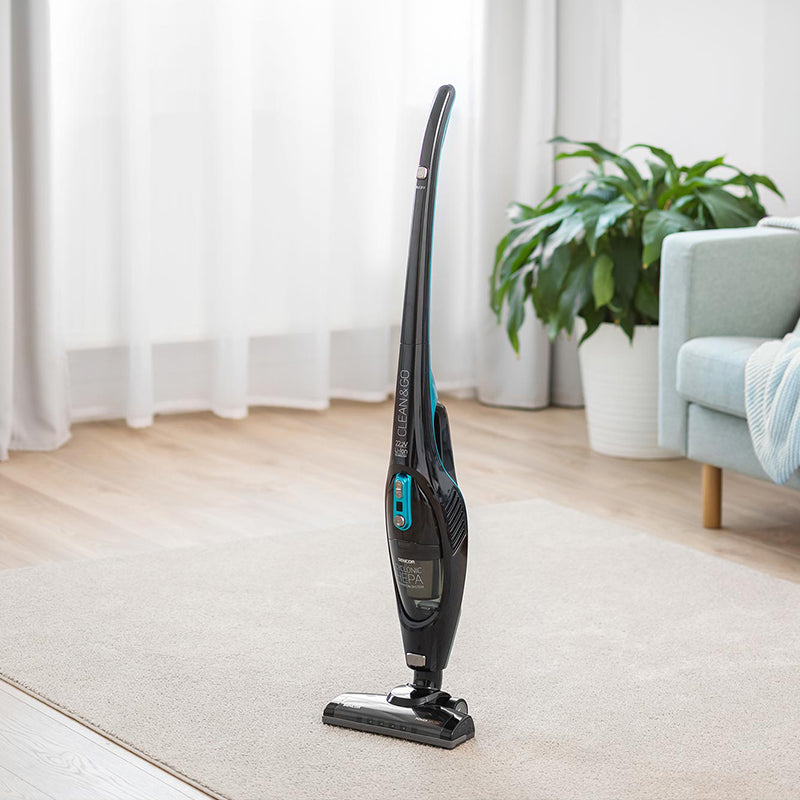 Aspirator Vertical 3 in 1 Sencor cu afisaj LED si baterie 2200 mAh
