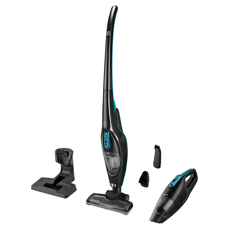 Aspirator Vertical 3 in 1 Sencor cu afisaj LED si baterie 2200 mAh