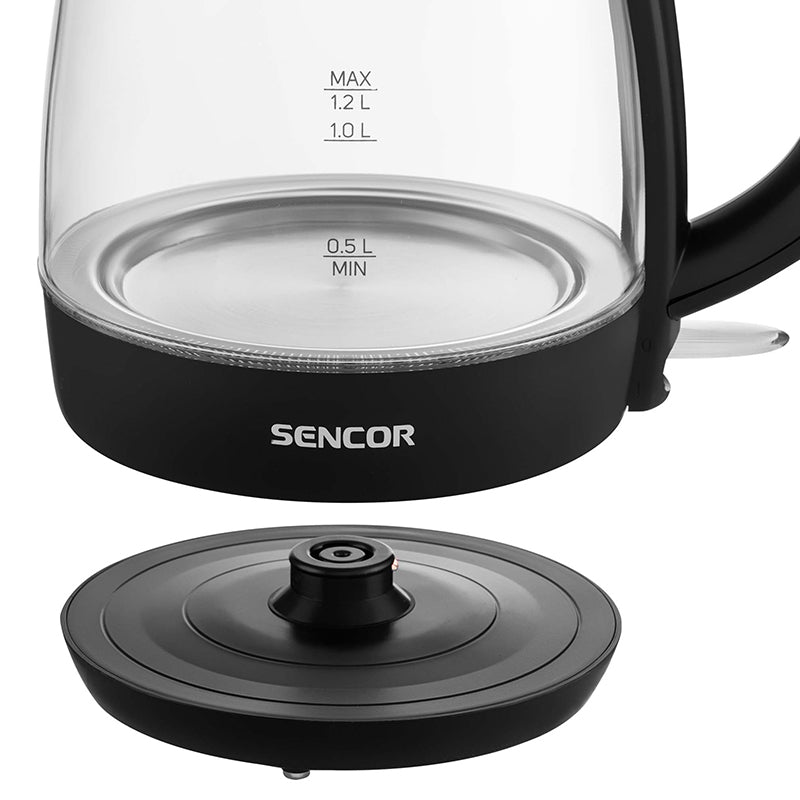 Fierbator Electric 1.2l Sticla Sencor cu DAB+