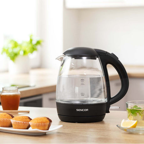 Fierbator Electric 1.2L 2200W Sticla Sencor