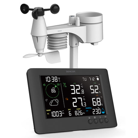 Statie Meteo Profesionala WIFI 7 in 1 Sencor