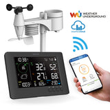 Statie Meteo Profesionala WiFi 7 in 1 Sencor cu alarma, Internet WiFi si baterie reincarcabila