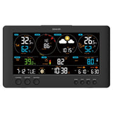 Statie Meteo Profesionala WiFi Senc Sws 12500 cu alarma, Internet WiFi si baterie reincarcabila