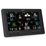 Statie Meteo Profesionala WiFi Senc Sws 12500 cu alarma, Internet WiFi si baterie reincarcabila