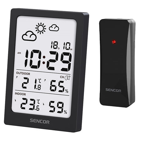 Statie Meteo B Sencor Sws 2300 cu alarma si baterie reincarcabila