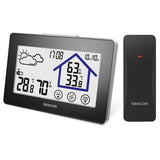 Statie Meteo Sencor Sws 2999 cu alarma, afisaj LCD si baterie reincarcabila