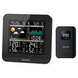 Statie Meteo Sencor Sws 5800 cu alarma, afisaj LCD si baterie reincarcabila