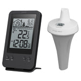 Statie Meteo Senzor Apa Piscina Sencor cu alarma, afisaj LCD, baterie reincarcabila si Rezistenta la Apa