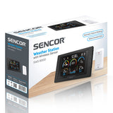 Statie Meteo Sencor Sws 8000 cu alarma si baterie reincarcabila
