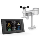 Statie Meteo Profesionala 5 in 1 Sencor cu alarma si baterie reincarcabila