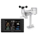 Statie Meteo Profesionala 5 in 1 Sencor cu alarma si baterie reincarcabila
