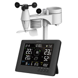 Statie Meteo Profesionala Wbgt WiFi 8 in Sencor cu alarma, afisaj LED, Internet WiFi si baterie reincarcabila