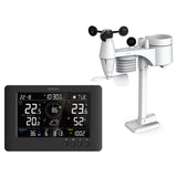 Statie Meteo Profesionala Wbgt WiFi 8 in Sencor cu alarma, afisaj LED, Internet WiFi si baterie reincarcabila