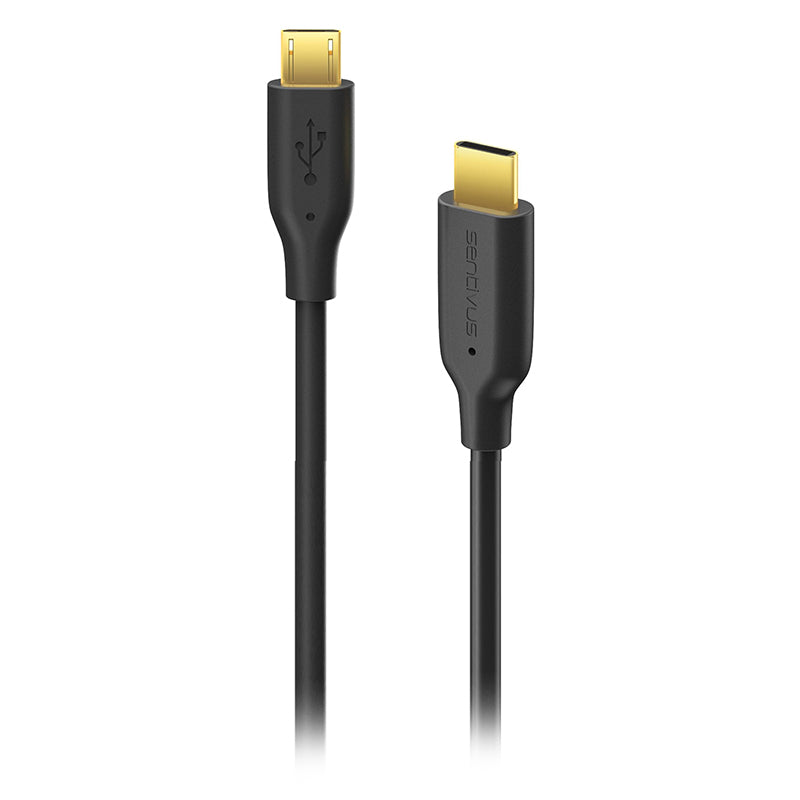 Cablu 2.0 Tata Micro - Tata C cu USB