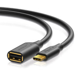 Cablu 2.0 Otg Tata C - Mama cu USB