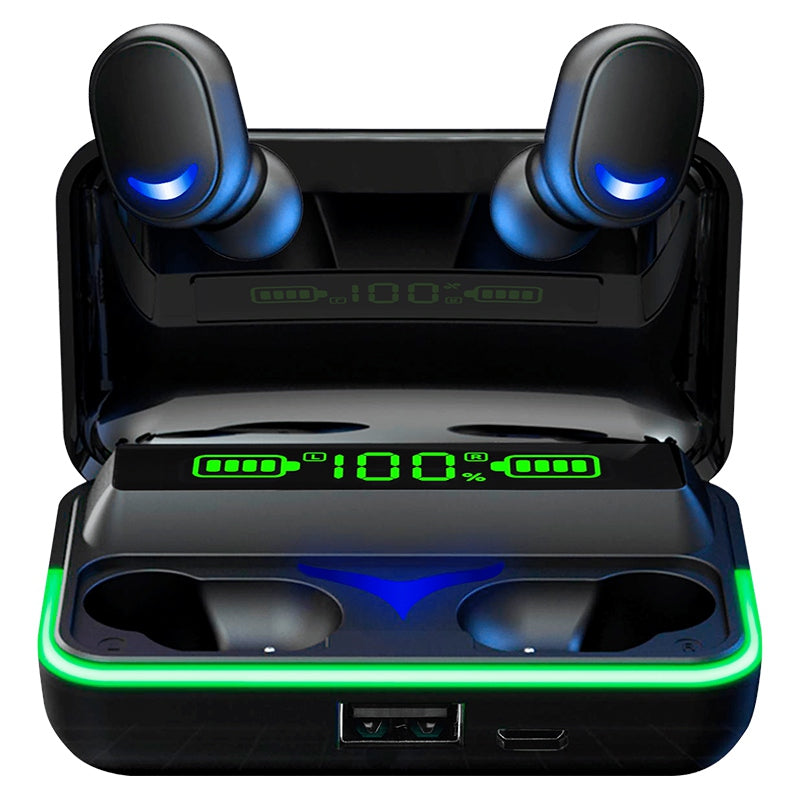 Casti 5.0 Sn- Rebel E 10 cu Bluetooth, afisaj LED, baterie 800 mAh si USB