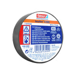 Banda Izolatoare Tesaflex 20m Gri 10buc