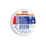 Banda Izolatoare Tesaflex 10m Alb 10buc