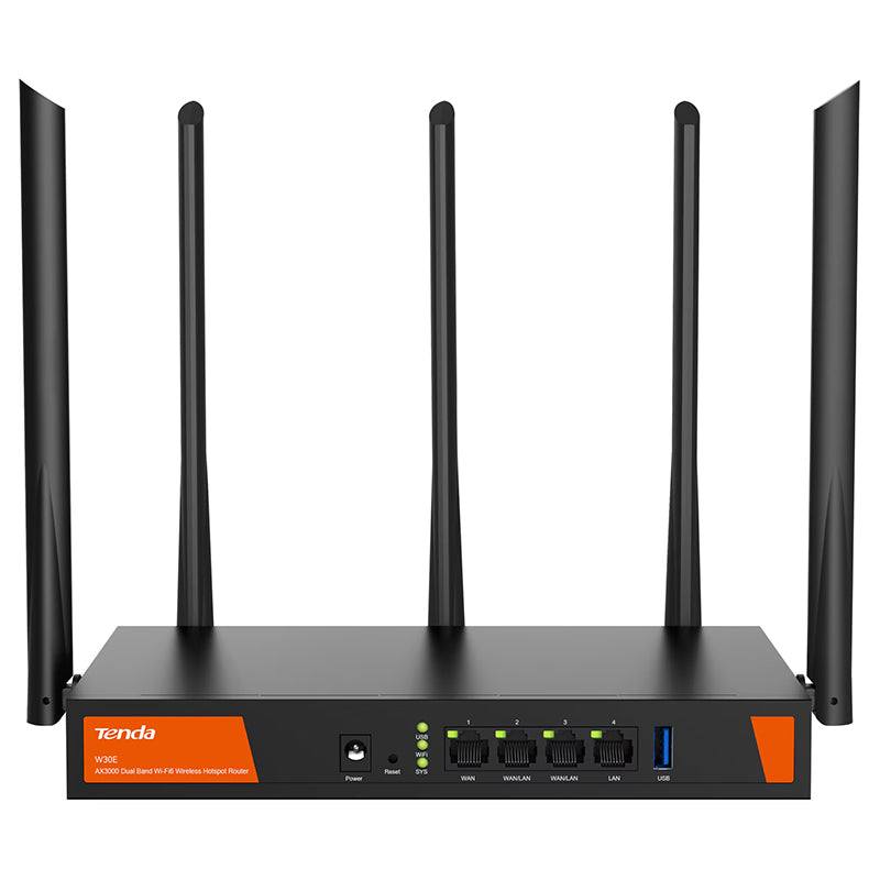 Router 3000mbps 5 Antene Dual Band Tenda cu Internet WiFi si USB