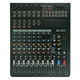 Mixer 12 Canale Phantom 24bit Dsp cu AUX, USB si Sunet Stereo