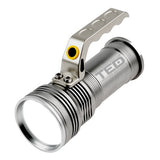 Lanterna Aluminiu cu Acumulator 2x 18650 Mana 10W cu baterie reincarcabila