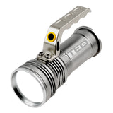 Lanterna Aluminiu cu Acumulator 2x 18650 Mana 10W cu baterie reincarcabila