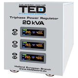 Stabilizator Tensiune Trifazat Servo 20kva