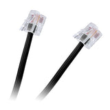 Cablu Telefon Extensie Negru 10m Tel 0033a-10