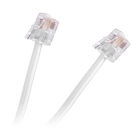 Cablu Telefon Extensie Alb 3m Tel 0033f-3