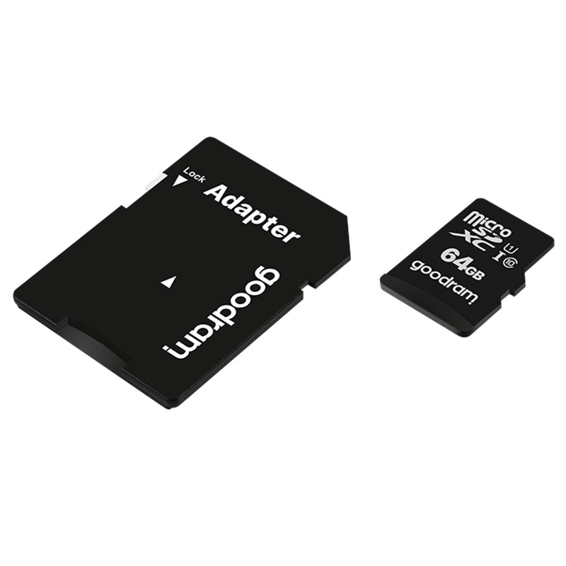 Microsd Goodram Clasa 10 Uhs-i cu Adaptor Card 64gb