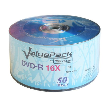 Dvd-r 4.7gb 16x Buc Traxdata Set 50
