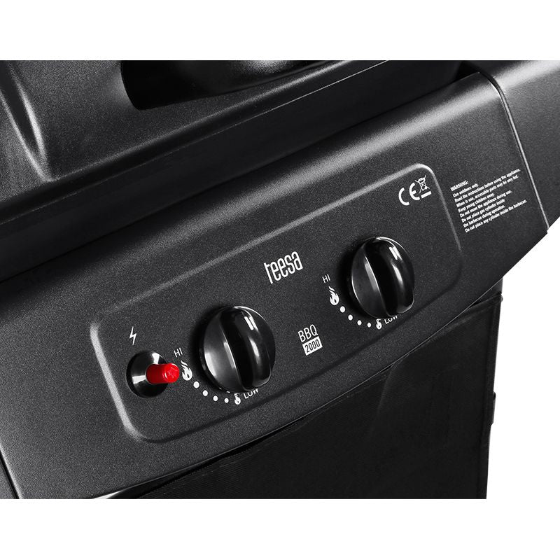 Grill 2 Arzatoare Gaz Teesa Bbq 2000