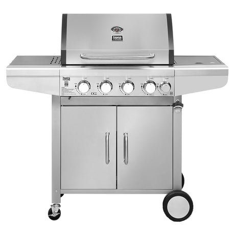 Grill Gaz 5 Arzatoare Master Grill Teesa Bbq 5001 cu DAB+