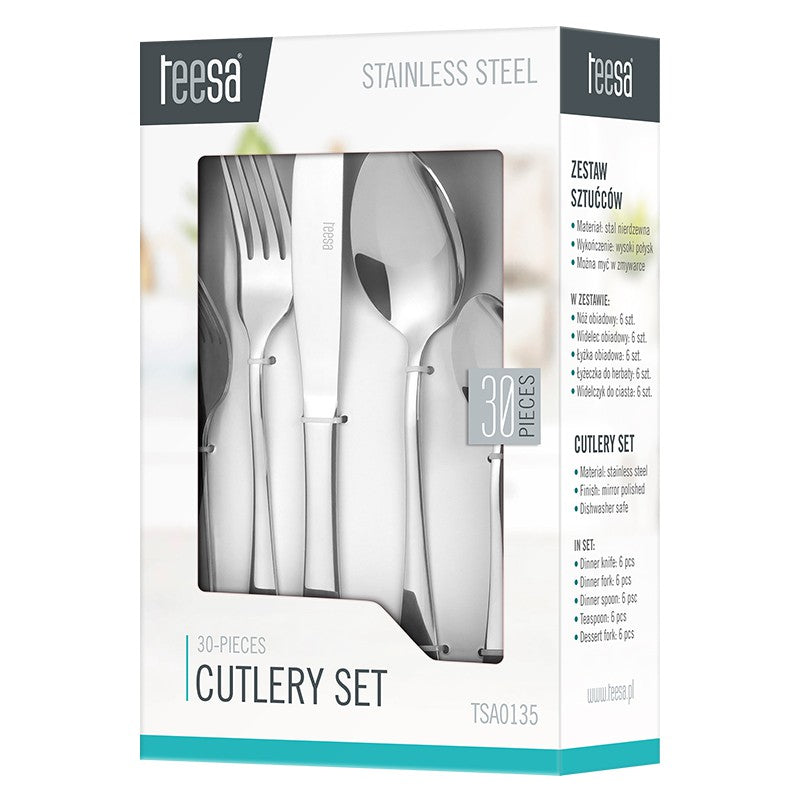 Set Tacamuri 30 Piese Teesa Tsa 0135 cu DAB+