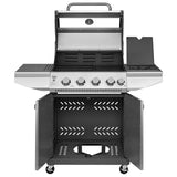 Grill Gaz 5 Arzatoare Master Grill Teesa Bbq 5005 cu DAB+