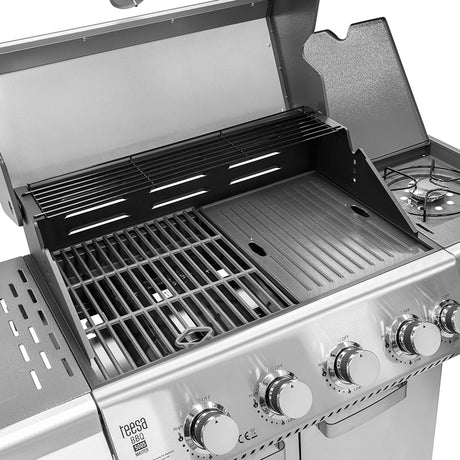 Grill Gaz 5 Arzatoare Master Grill Teesa Bbq 5005 cu DAB+